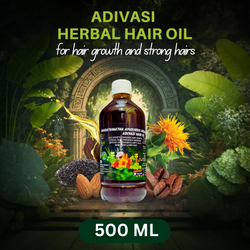 Adivasi herbal hair oil(4.9 ⭐⭐⭐⭐⭐ 94,553k+ REVIEWS)